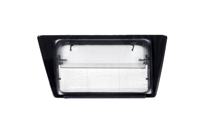 Fereastră de mansardă arcuită cu plasă antiinsecte și jaluzele opace 900x600mm [6]