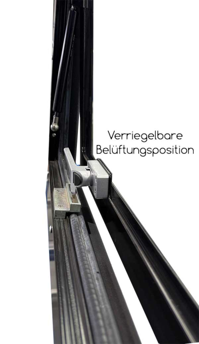 Geamuri din sticlă naturală pentru teren accidentat, cu geam termopan și jaluzele [7]