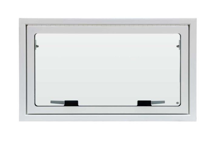 Geamuri din sticlă naturală pentru teren accidentat, cu geam termopan și jaluzele [3]