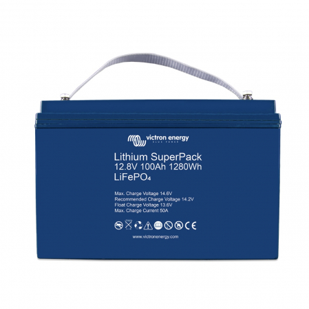 Baterii/Acumulatori - Acumulator Lithium SuperPack 12,8V/100Ah (M8)