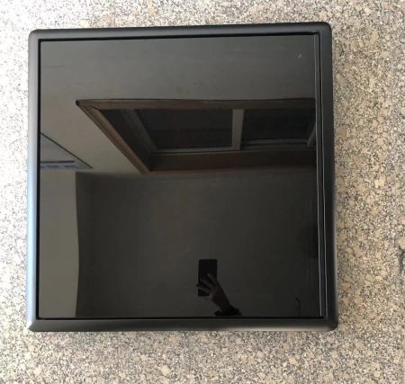 Copertină fumurie pentru vehicule curbate (cu perete dublu, montare încastrată, 3 rame) [19]