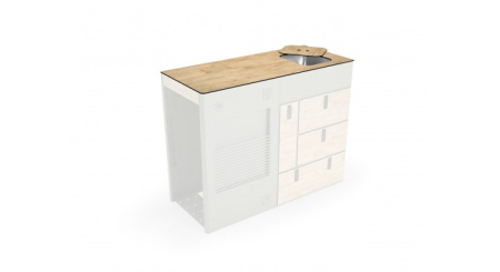 Van Der Moon - Echipamente si accesorii de top - Mobilier pentru Conversii Campervan - Countertop for Moon Kitchen Model 2