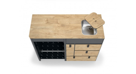 Van Der Moon - Echipamente si accesorii de top - Mobilier pentru Conversii Campervan - Countertop for Moon Kitchen Model 3