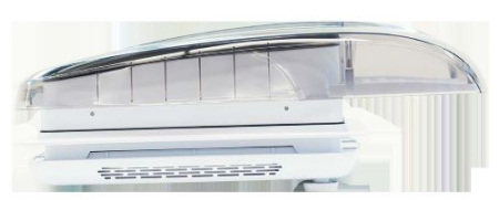 Trape si MaxxFan - Fereastră de mansardă Super Fan cu ventilator, telecomandă, plasă antiinsecte și jaluzele opace 360×360 mm