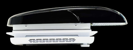 Fereastră de mansardă Super Fan cu ventilator, telecomandă, plasă antiinsecte și jaluzele opace 400×400 mm (Generația 3.0) [6]