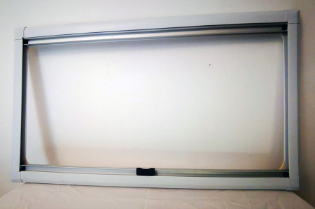 Geam termopan cu geam termopan, ușor fumuriu, pentru vehicule curbate (cu pereți dubli, montat încastrat, 3 rame) [14]