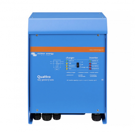 Invertoare - Invertor cu functii multiple Quattro 12V – 3000VA