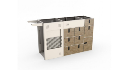 Van Der Moon - Echipamente si accesorii de top - Mobilier pentru Conversii Campervan - Moon Kitchen Solid Model 1 (2026)