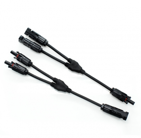 Accesorii - Pereche conectori MC4 – Y cu cablu flexibil