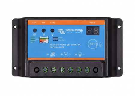 Regulatoare - Regulator Victron Energy BlueSolar PWM Light 12/24V – 10A