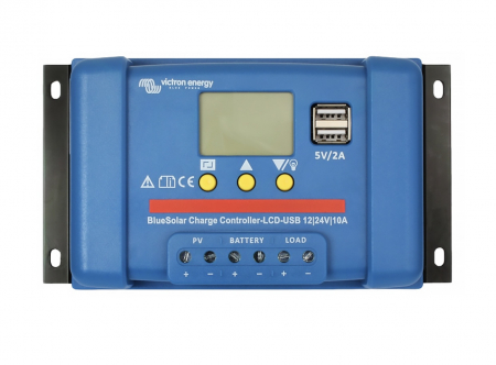 Regulatoare - Regulator Victron Energy PWM- LCD&USB 12/24V – 5A