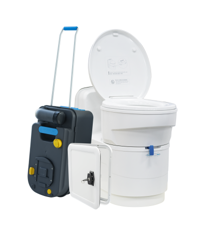 Toalete - Toaletă cu casetă, inclusiv ușă de serviciu