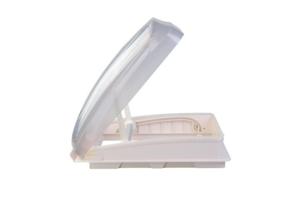 Trapă de acoperiș cu geam termopan, plasă de insecte și jaluzele opace 400×400 [4]