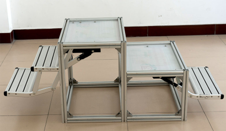 Treaptă de acces simplă, bandă de rulare cu iluminare LED de 12V [1]