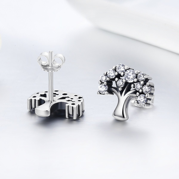 Cercei din argint Life Tree [4]