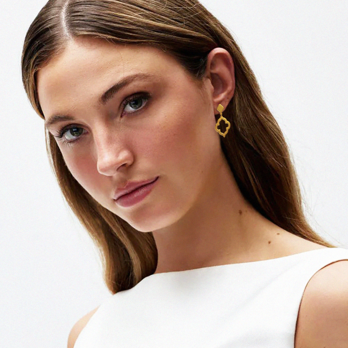 Cercei din argint Persia Gold [4]