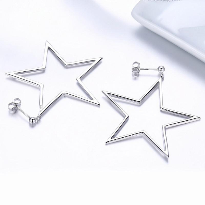 Cercei din argint Stars [4]
