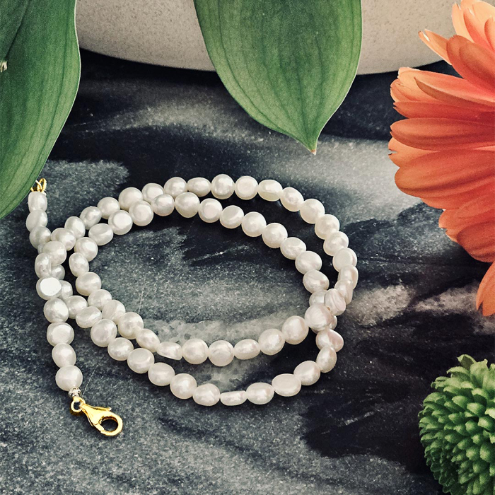 Colier cu perle naturale de cultură Baroque Pearl [3]