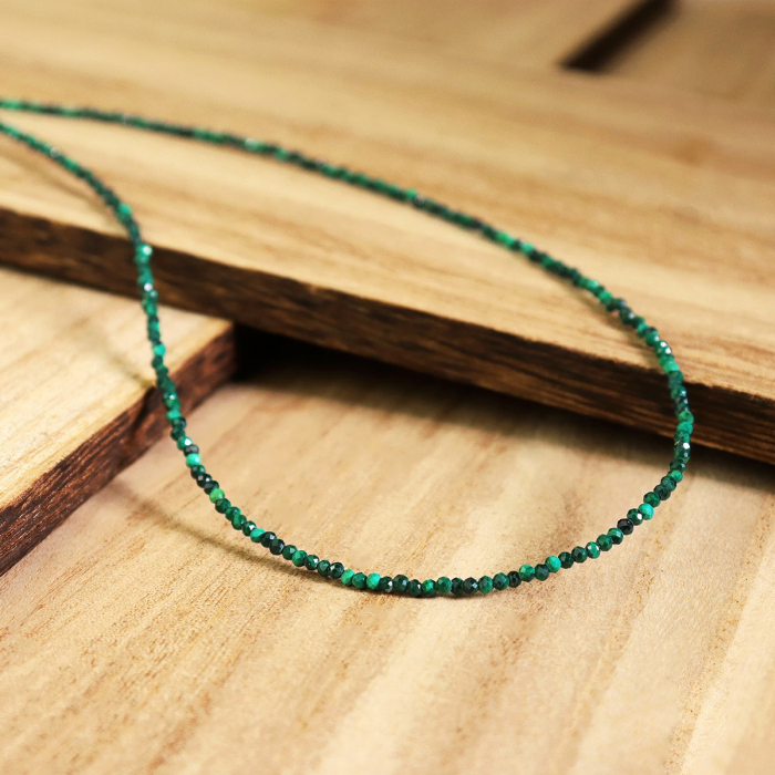 Colier cu pietre naturale Persia - Malachit [3]