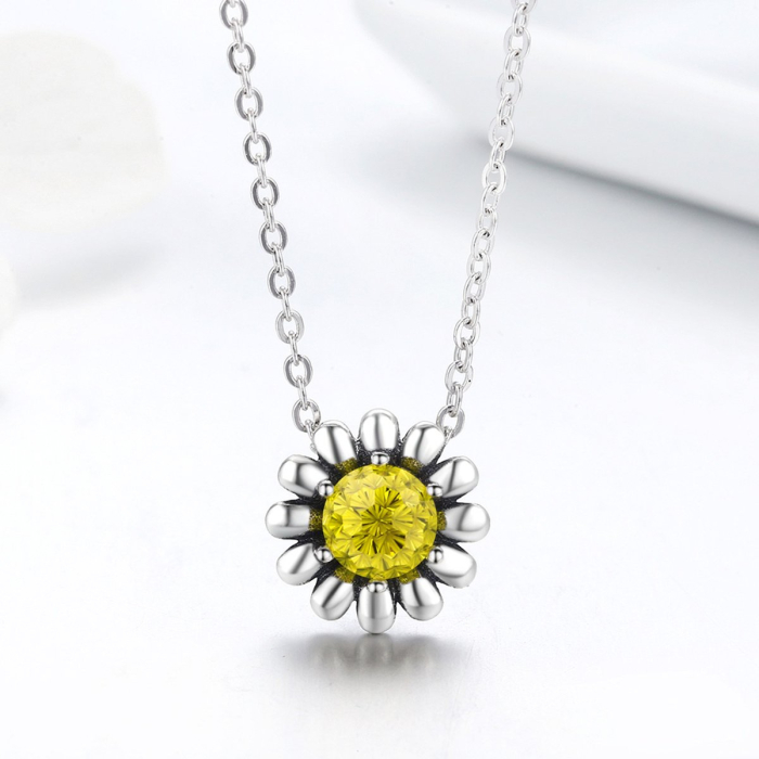 Colier din argint Sunflower [3]