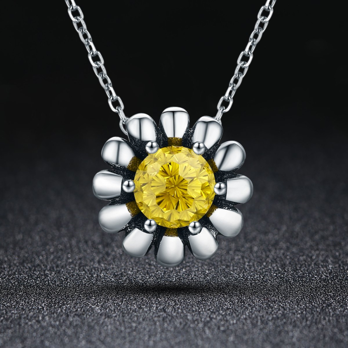 Colier din argint Sunflower [2]