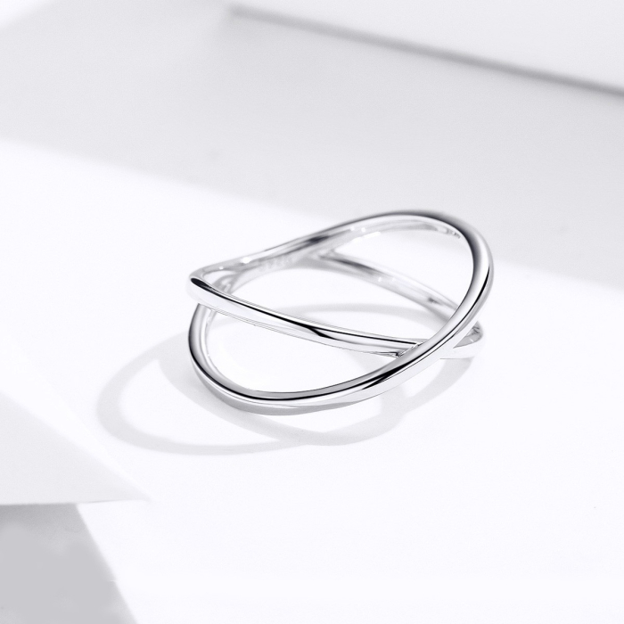 Inel din argint Cross Circle, 52 [4]