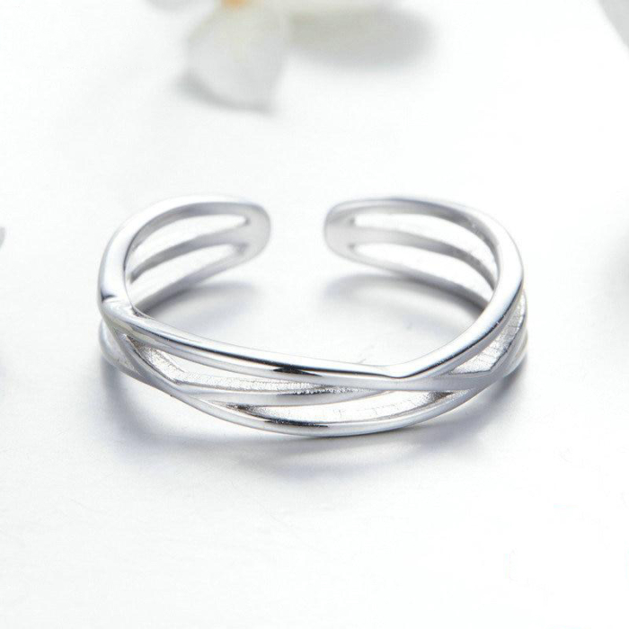 Inel din argint Margot, reglabil [4]