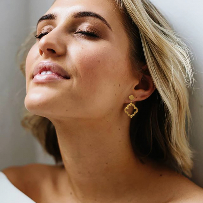 Set cercei și colier din argint Persia Gold [2]