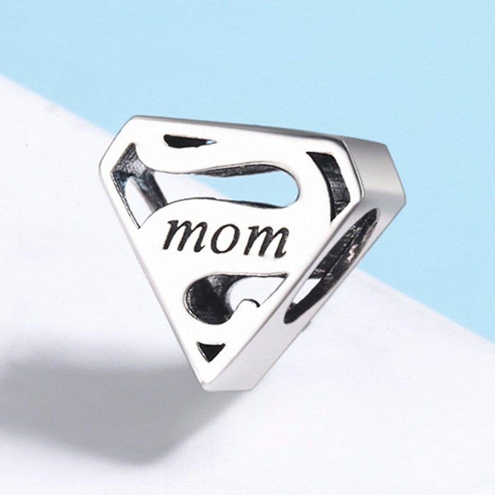 Talisman din argint Super Mom [2]