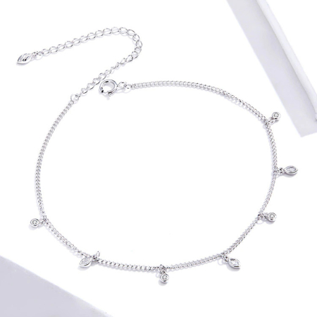 Brățară de picior din argint Sahara [2]