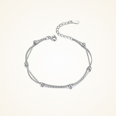 Inactive - Brățară din argint Double Chain