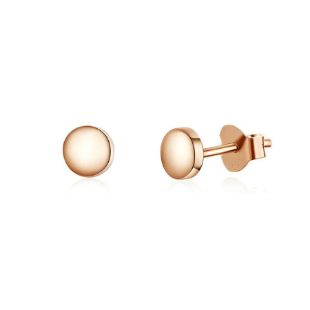 Cercei - Cercei din argint Buttons Rose