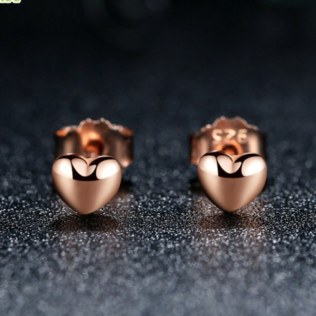 Cercei din argint Just Hearts [4]