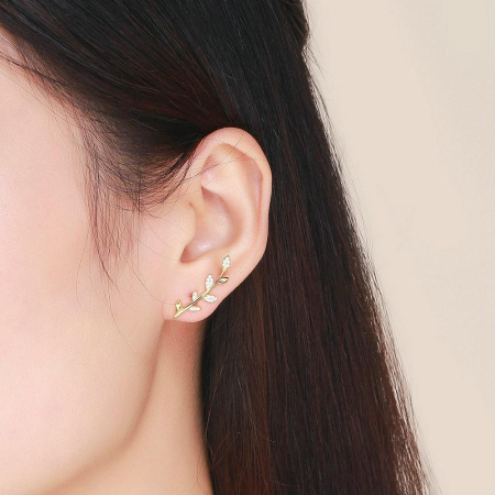 Cercei din argint Olive [1]