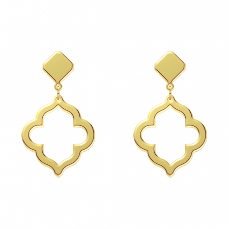 Cercei din argint Persia Gold