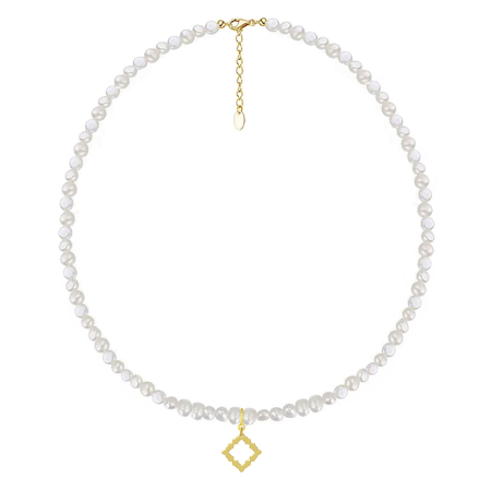 Coliere - Colier cu perle naturale baroque Levant