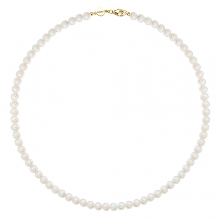 Coliere - Colier cu perle naturale de cultură mari Basic Pearl