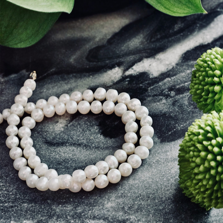 Colier din argint cu perle naturale Raw Strand [1]