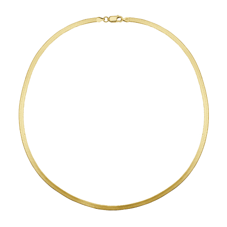Coliere - Colier din argint Snake Gold