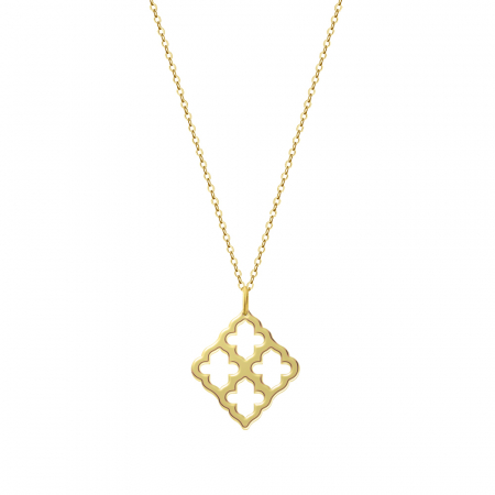 Colier Cairo, din argint placat cu aur