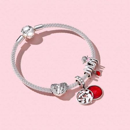 Talisman din argint Angel Mother [3]