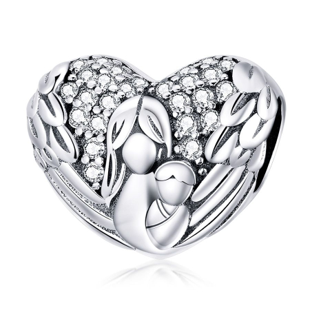 Talismane - Talisman din argint Angel Mother