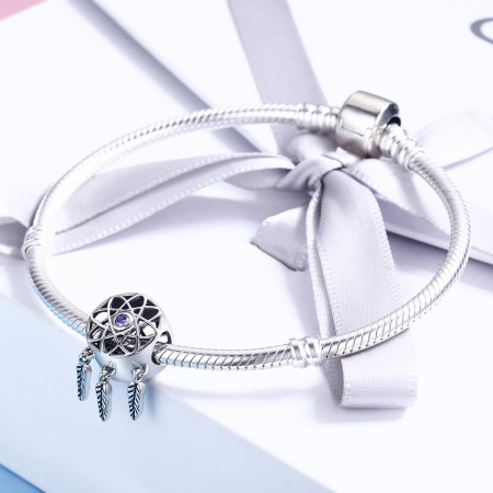 Talisman din argint Dream Catcher [2]