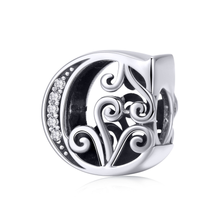 Talismane - Talisman din argint Fairytale Litera C
