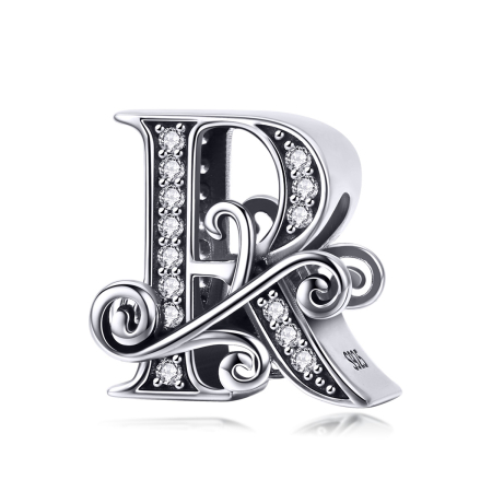 Talismane - Talisman din argint Fairytale Litera R