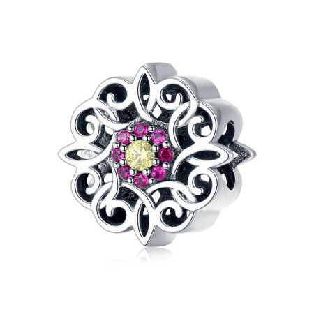 Talismane - Talisman din argint Mandala Art
