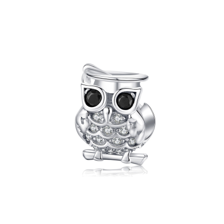 Talismane - Talisman din argint Owl of Athena