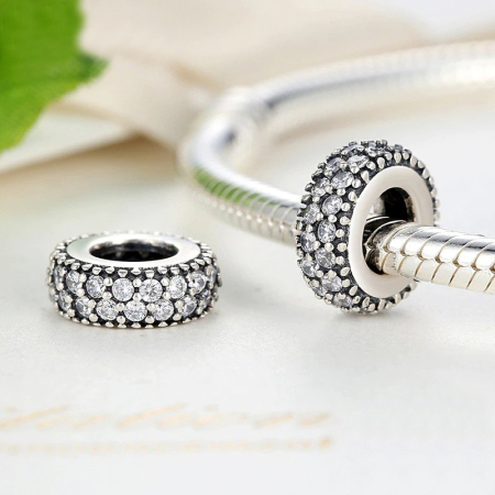 Talisman din argint Pave Band [2]