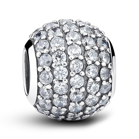 Talismane - Talisman din argint Pave Lines