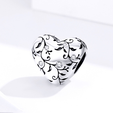Talisman din argint Spring Heart [1]